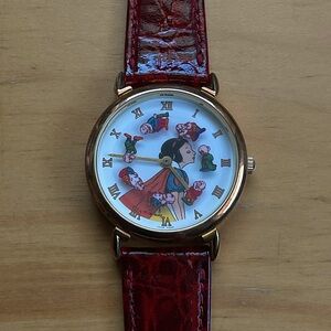 The Disney store by Pedre Snow White and the Seven Dwarfs vintage watch